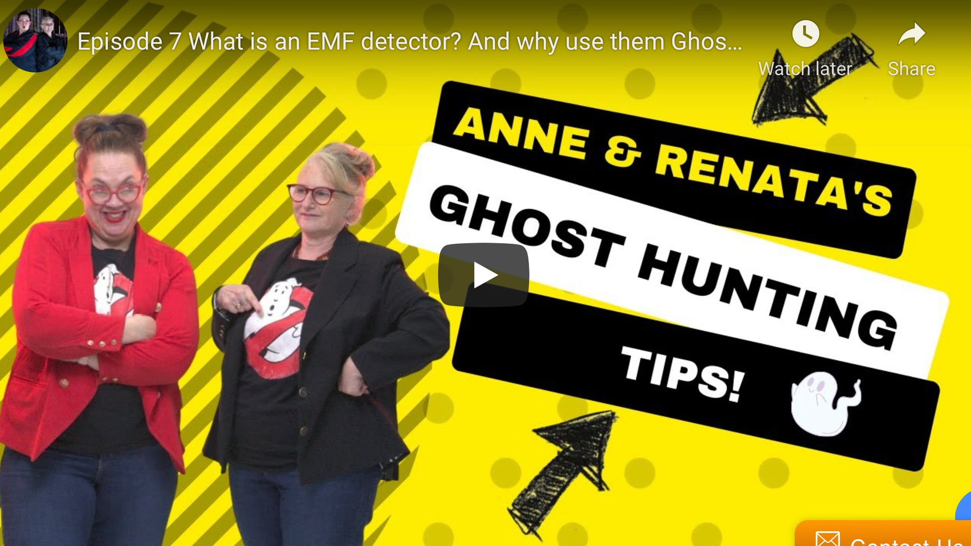 Load video: Ghost hunting equipment