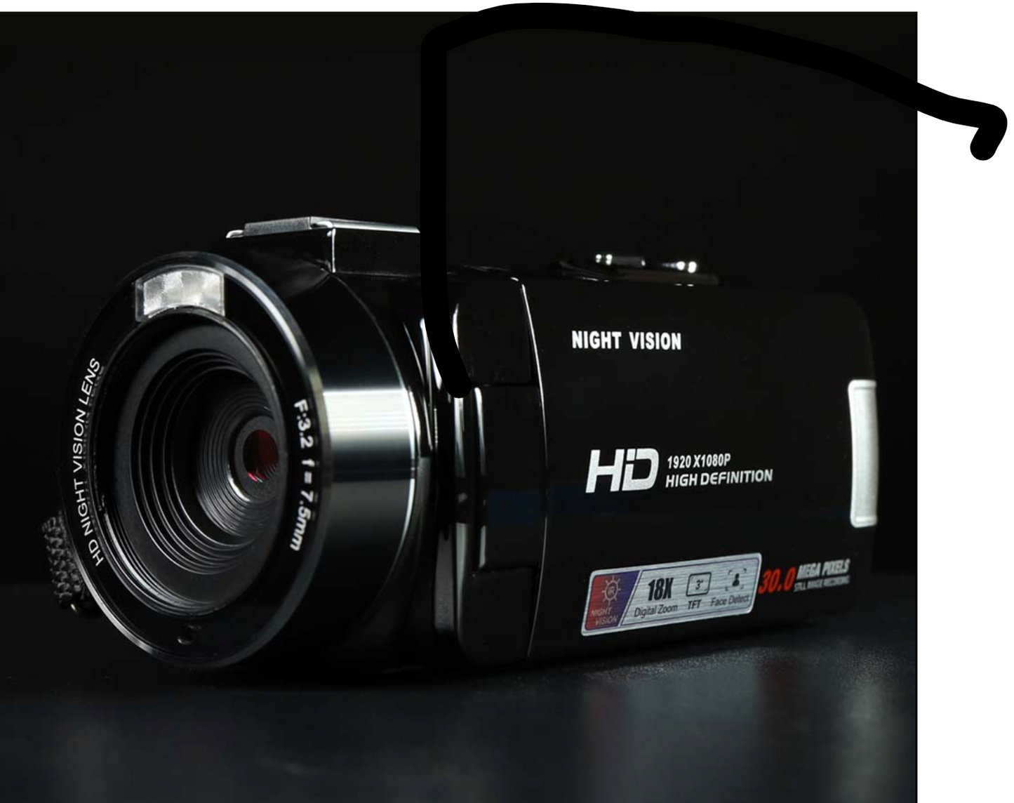 Night Vision Camcorder - IR/UV Full Spectrum video camera for Ghost Hunting